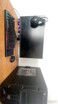 Predám herný PC + monitor a príslušenstvo