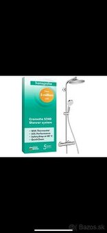 Predám nový sprchový systém Hansgrohe Crometta S240 – 90