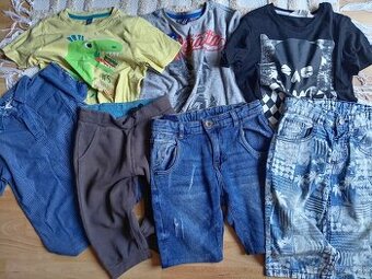 Komplet set vecí pre chlapca 122/128