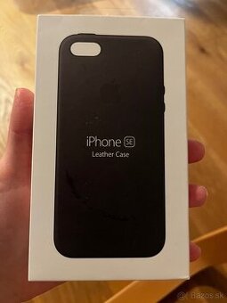 Kožený obal na IPhone SE 1.gen.