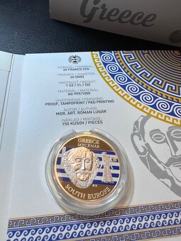 AG mince (set): Japan-Egypt-Peru-Canada-India-Greece-Papua