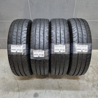 Letné dodávkové pneumatiky 205/75 R16C CONTINENTAL