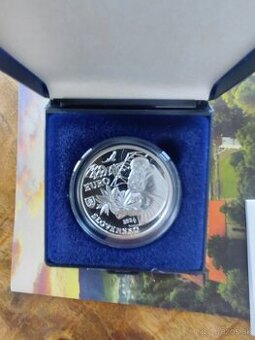 Strieborná zberateľská minca Fráter Cyprián proof