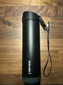 HidrateSpark Steel – inteligentná fľaša, 620 ml, čierna