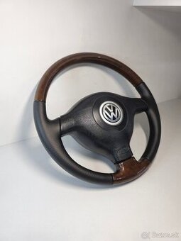 Drevený volant BORA GOLF PASSAT SHARAN T4