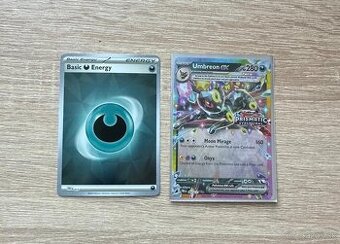 Pokemon Umbreon EX + reverse energy