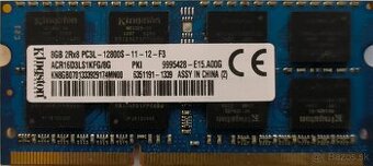 SODIMM DDR3L 8GB 1600Mhz