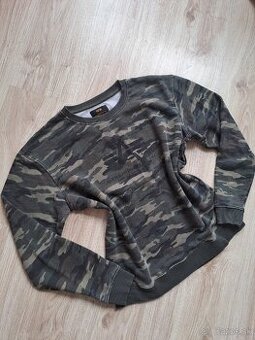 Maskačova mikina Alpha Industries Veľkosť S/M