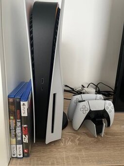Sony Playstation 5 + 3 nove hry
