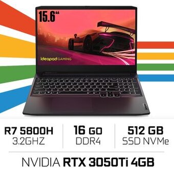 Lenovo IdeaPad Gaming 3 15ACH6 Shadow Black