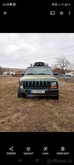 Jeep Cherokee 2.5 benzín/plyn, 4x4, r.v. 1999, DOČASNE ODHLÁ - 1