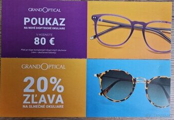 Poukažka Grand Optical - 1