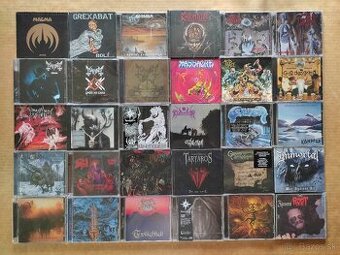 Predám CD Black, death, heavy a iné...2 zapečatené