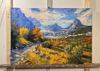 Tatry - olejomaľba na plátne - obraz