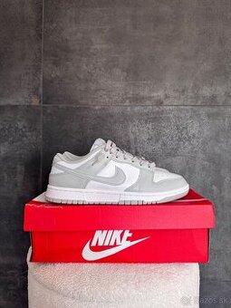 🔥Nike Dunk low “ Grey Fog “