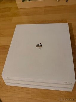 Playstation 4 pro 1TB + 2 ovládače + hry - 1