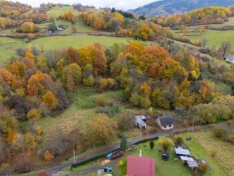 Vidiecky dom s obrovským pozemkom, Lúčky pri Kremnici