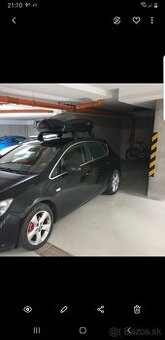 Strešný box+strešný nosič Opel Astra J