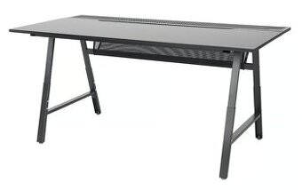 Predám hráčsky stôl UTESPELARE, čierny 160x80 cm - 90 Eur