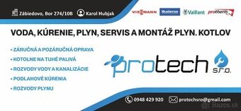 VÝMENA A SERVIS PLYNOVÝCH KOTLOV