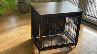 Klietka pre psa rustikálna