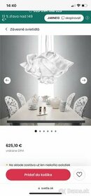 Dizajnerske zavesne svetlo slamp fabula - 1