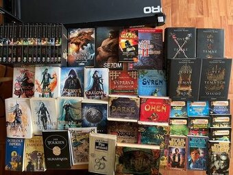 Zaklínač,Skleněný trůn,Malaz,Gamebooky,Krvavé chodby. atd