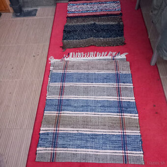 Domáce tkané koberce
