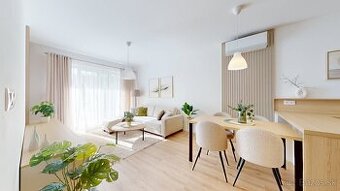 Slnečný 2 izb. byt v novostavbe, zariadený, parkovanie