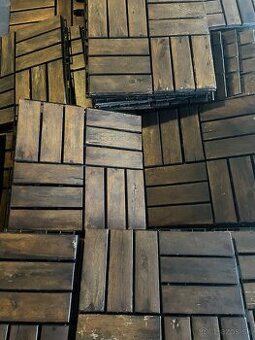 RUNNEN Podlahová krytina, vonkajšia, akáciové drevo