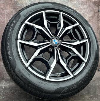 Zánovní originální Alu kola BMW X3,X4 245/50/19 99%STAV