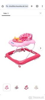 Detské chodítko Baby Mix Ružové