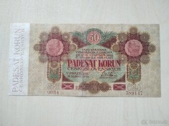 predám staré bankovky
