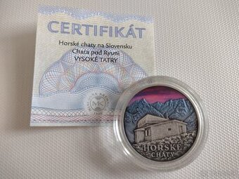 Strieborná medaila Horské chaty na Slovensku Chata pod Rysmi