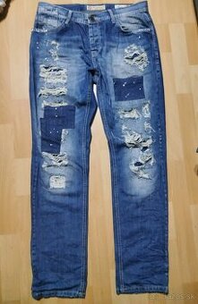 Panske rifle/džínsy Cipo & Baxx W34 L34