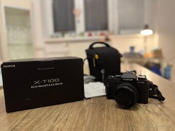 Fujifilm X-T100 + príslušenstvo