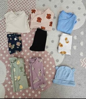 Balík oblečenia pre bábätko veľ. 56