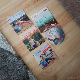 Darujem rôzne DVD na cvičenie