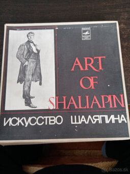 LP platne, kolekcia – Fiodor Ivanovič Šaliapin