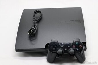 PS3 Slim CECH-3004B 320GB + príslušenstvo