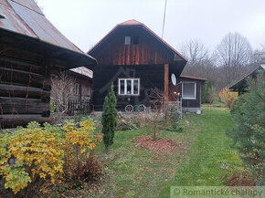 Pôvabná drevenica v centre obce Rudinská neďaleko Žili