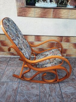 Hojdacie kreslo retro kreslo