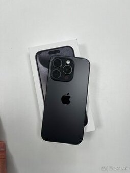 iPhone 15 Pro 128GB Black Titanium