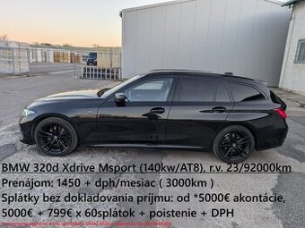 BMW rad 3 Touring 320d mHEV Touring xDrive A/T aj na splátky