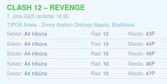CLASH 12 Revenge | Sektor A4