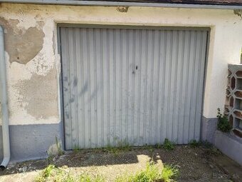 Predám garáž spolu so záhradou