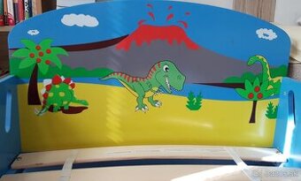 Detská dinosaurová posteľ