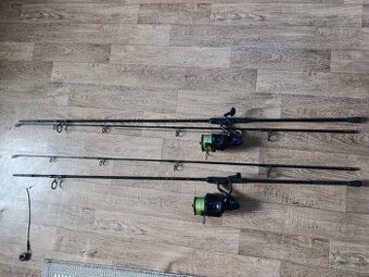 Predám 2 prúty Delphin black corsa 3m 2,75lb