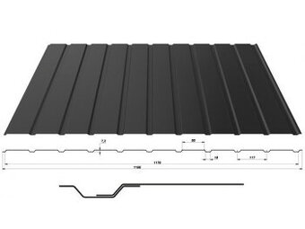 Trapézovy plech T7