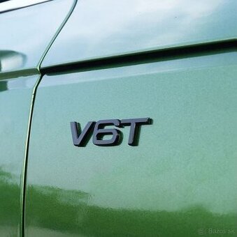 Napis logo AUDI V6T V8T oznacenie na blatnik